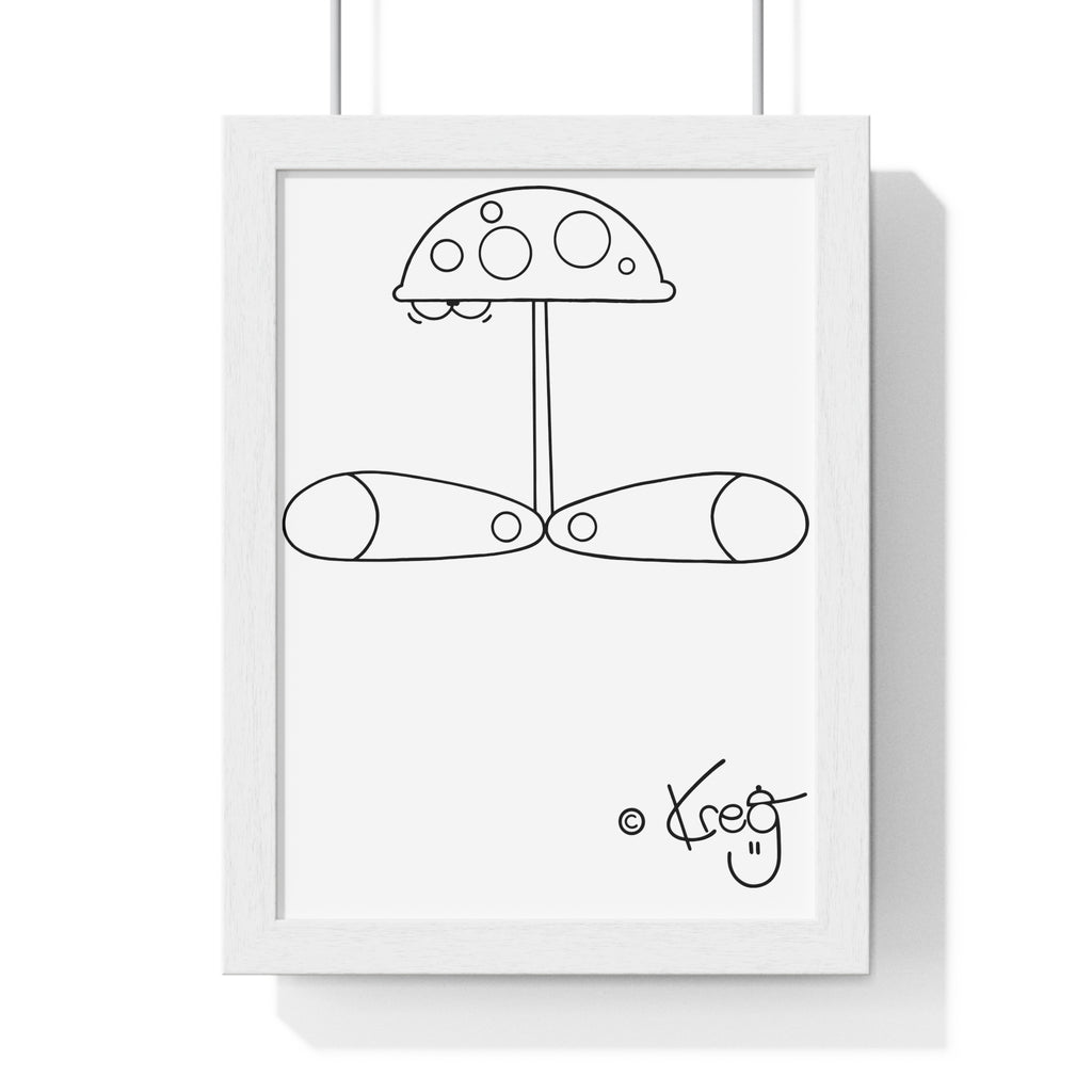 THING,Vertical Framed Poster