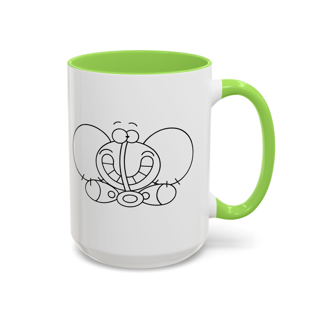 SMILE ELEPHANT Colorful Mugs, 11oz 15oz