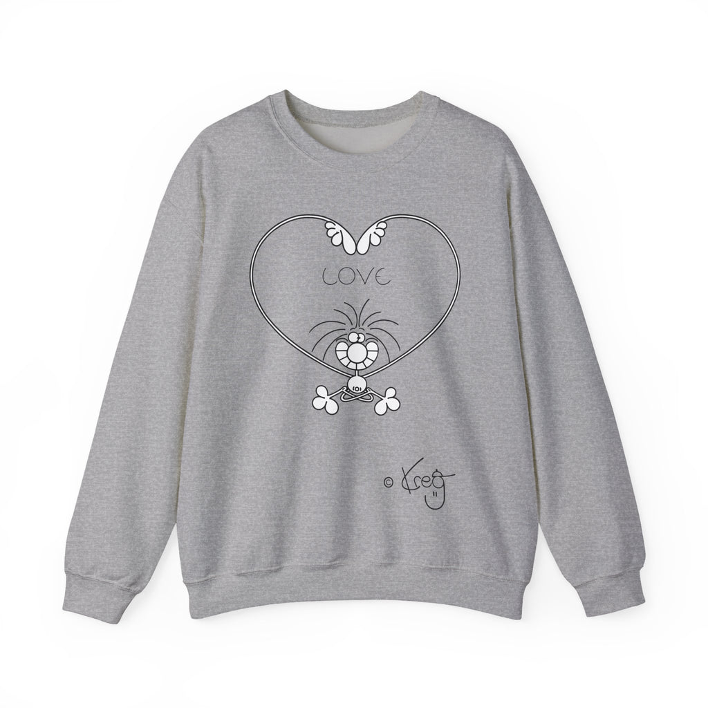 LOV YOGA,Unisex Heavy Blend™ Crewneck Sweatshirt