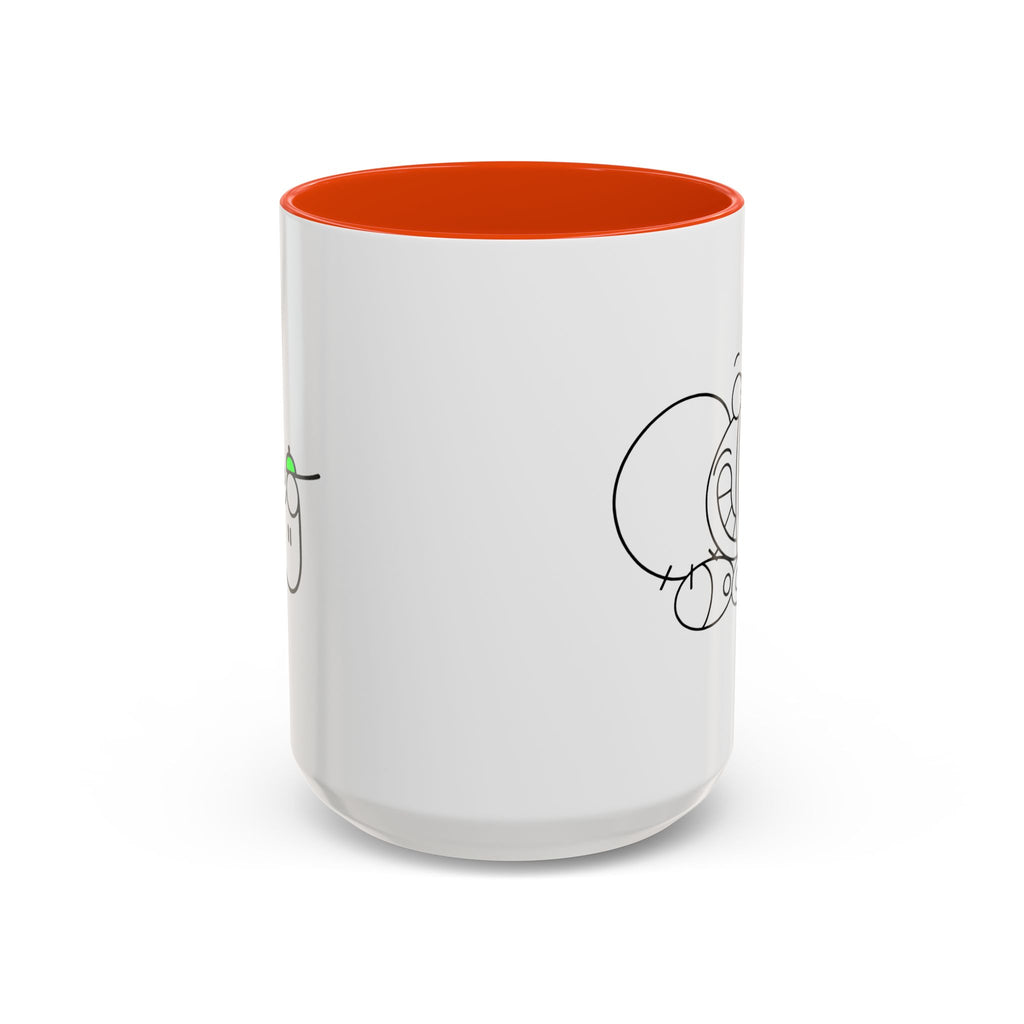 SMILE ELEPHANT Colorful Mugs, 11oz 15oz