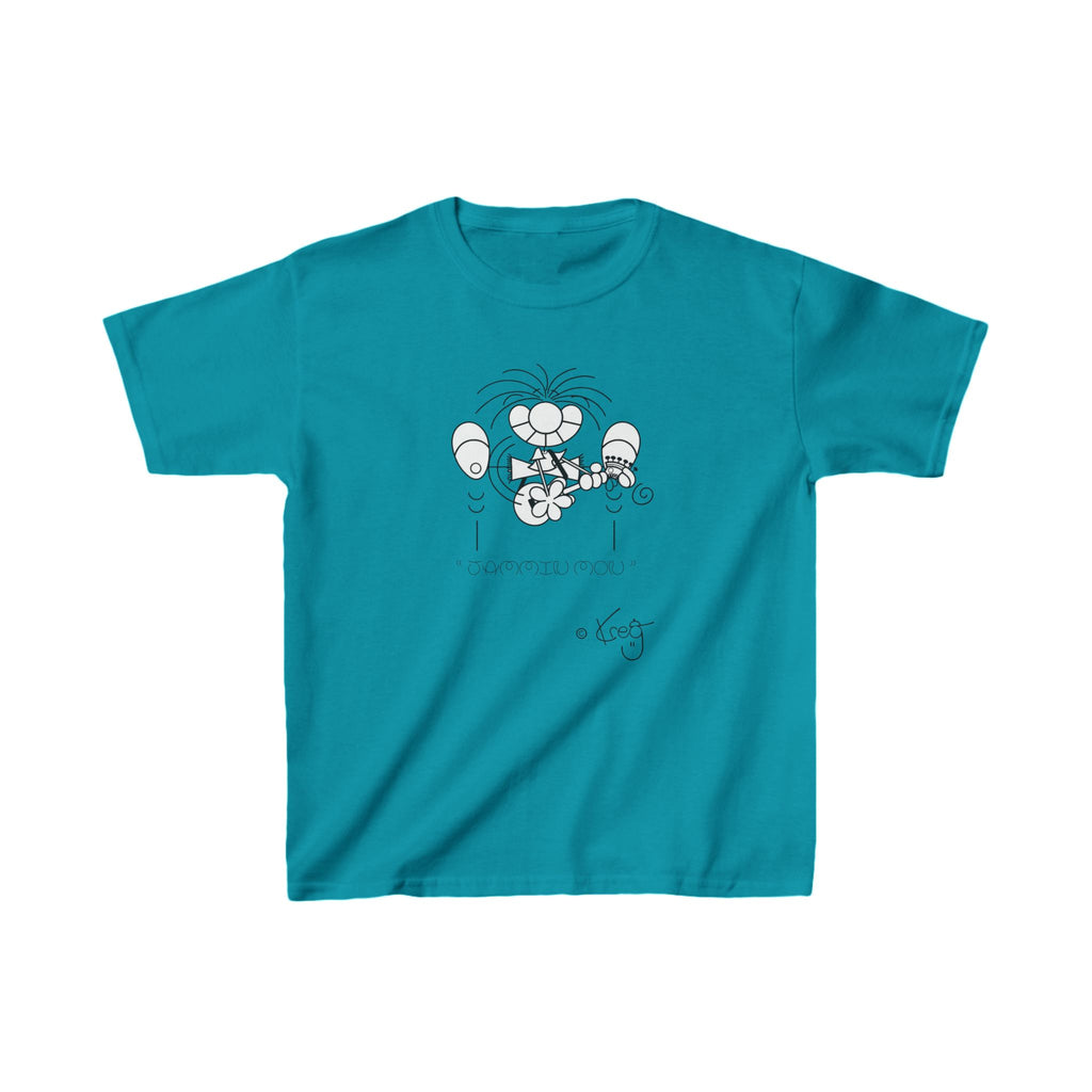 GUITAR MON JAMMIN,Kids Heavy Cotton™ Tee