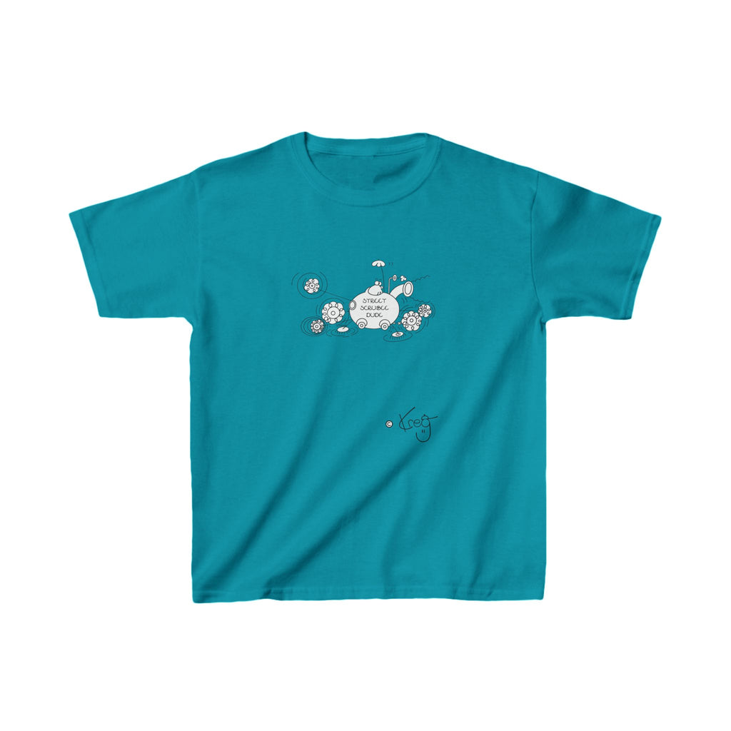 STREET SCRUBEE DUDE,Kids Heavy Cotton™ Tee