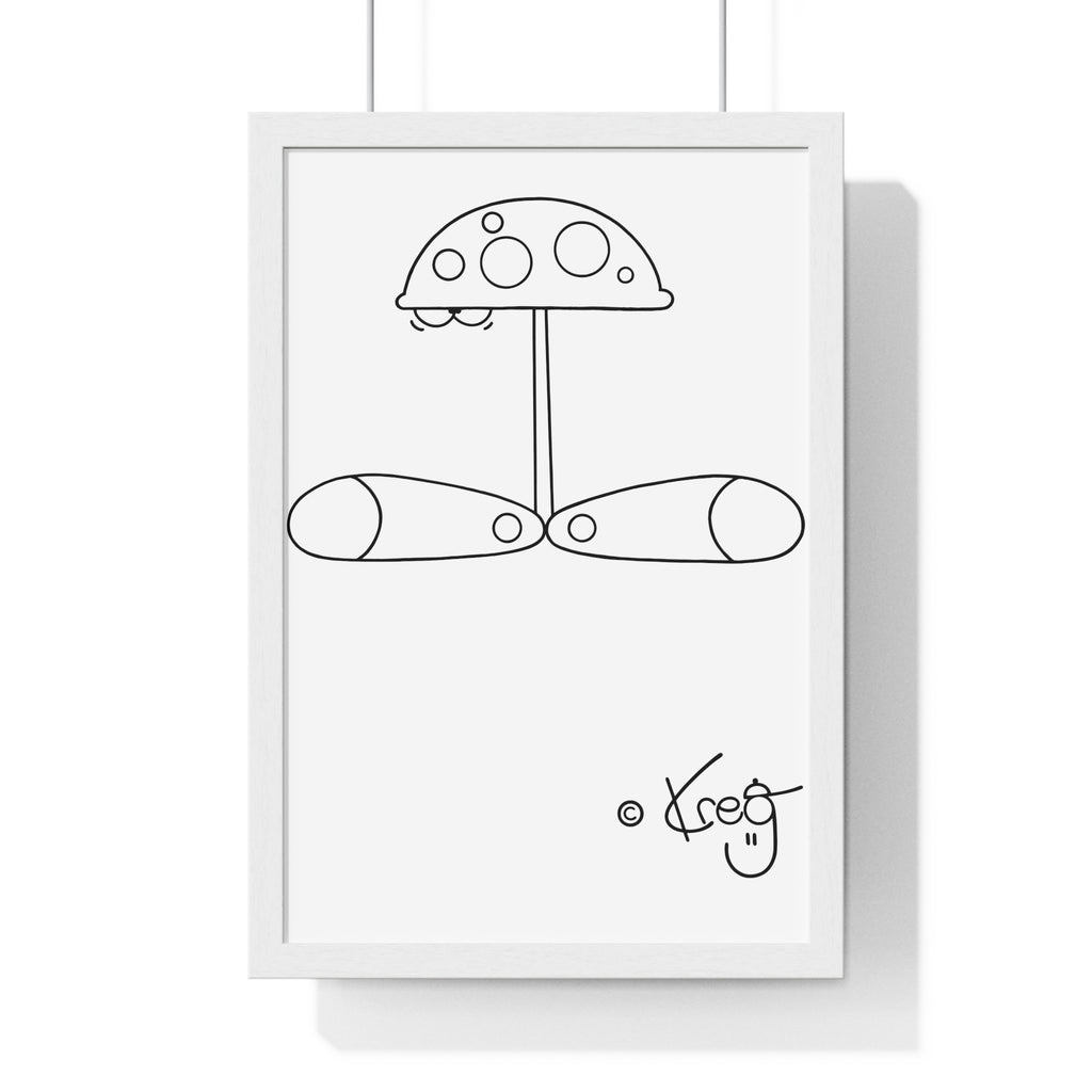 THING,Vertical Framed Poster