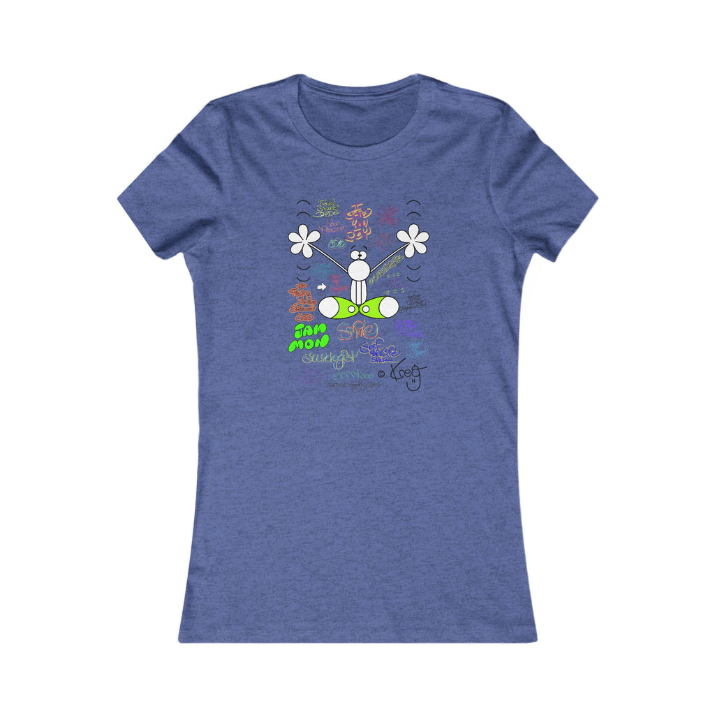 JOY GRAFFITI,Women's Favorite Tee