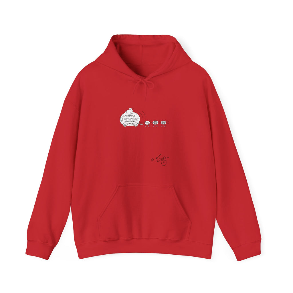 WALTER'S WATERMELON DELIVERY,Unisex Heavy Blend™ Hooded Sweatshirt