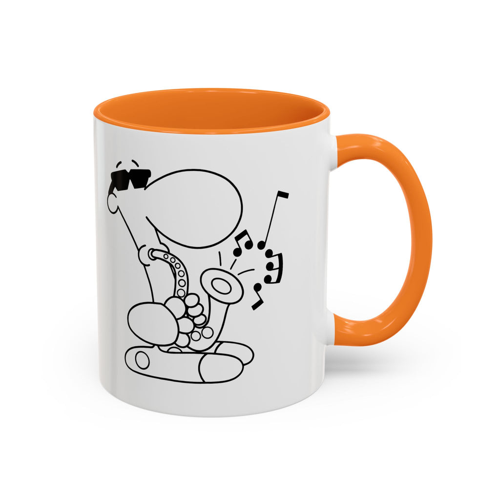 SAX DUDE Colorful Mugs, 11oz 15oz