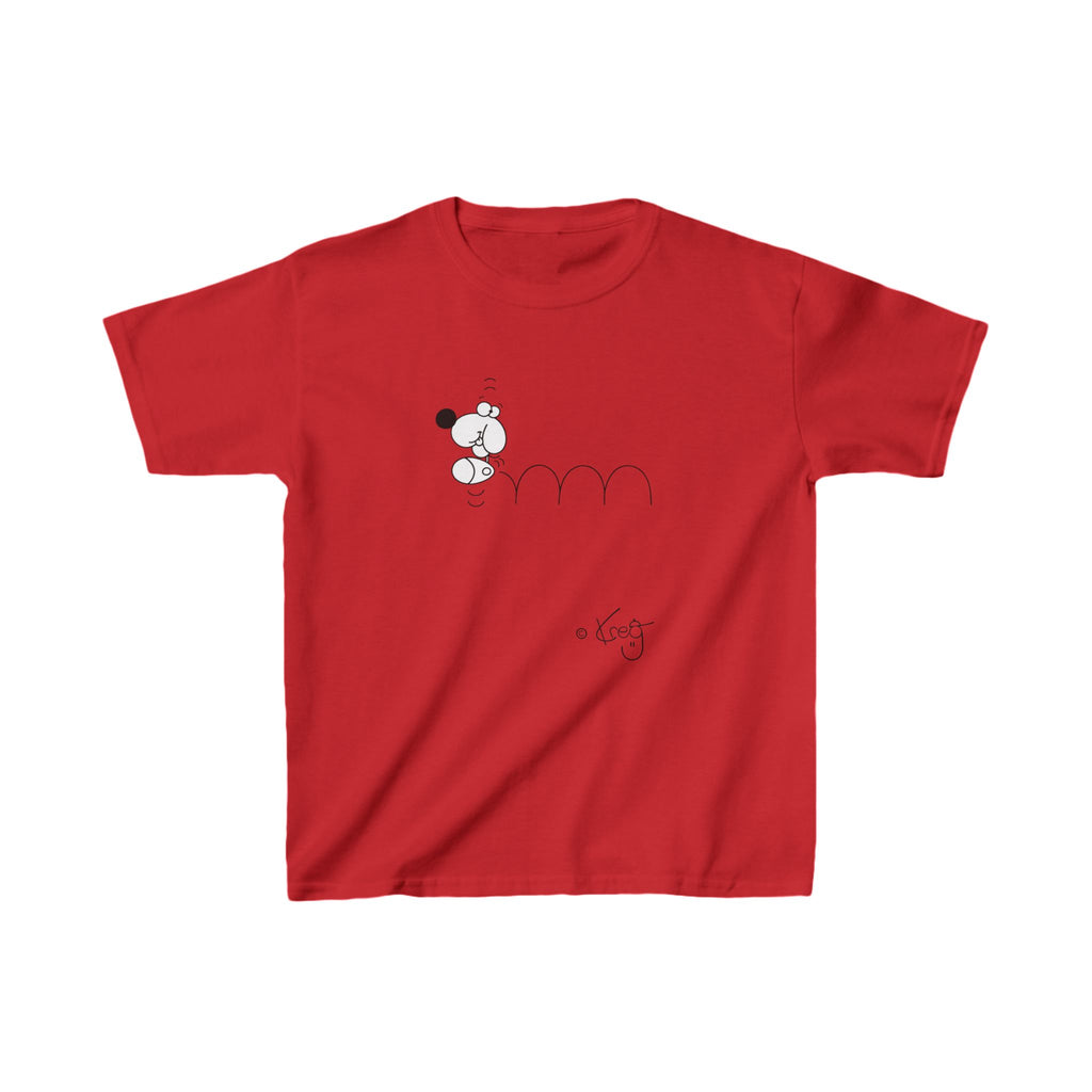 BOUNCING DOGGY,Kids Heavy Cotton™ Tee
