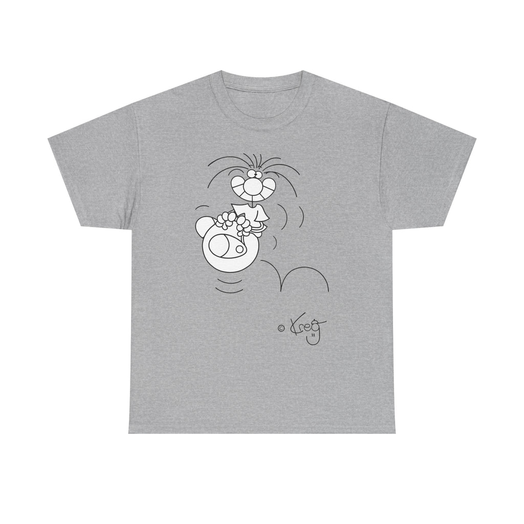 HOPPITY BALL,Unisex Heavy Cotton Tee