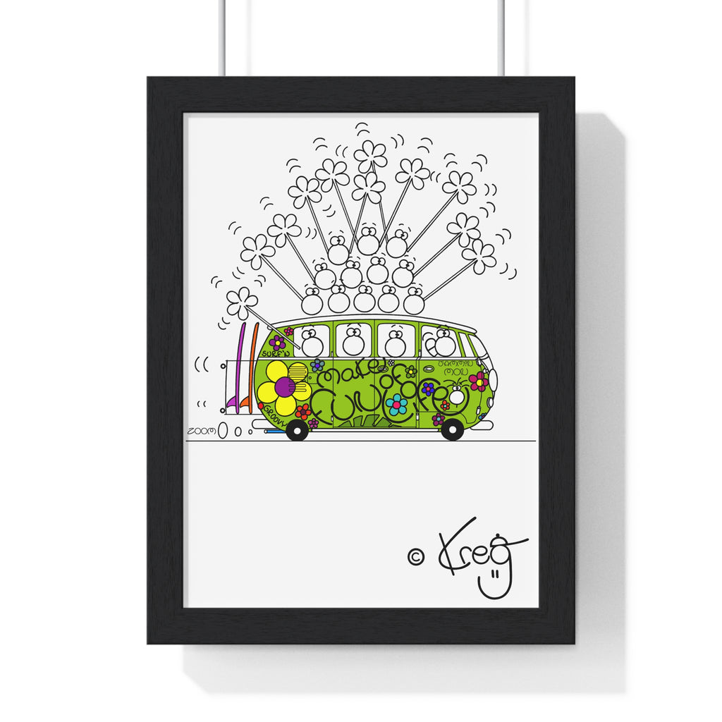 MAKE FUN OF LIFE,Premium Framed Vertical Poster