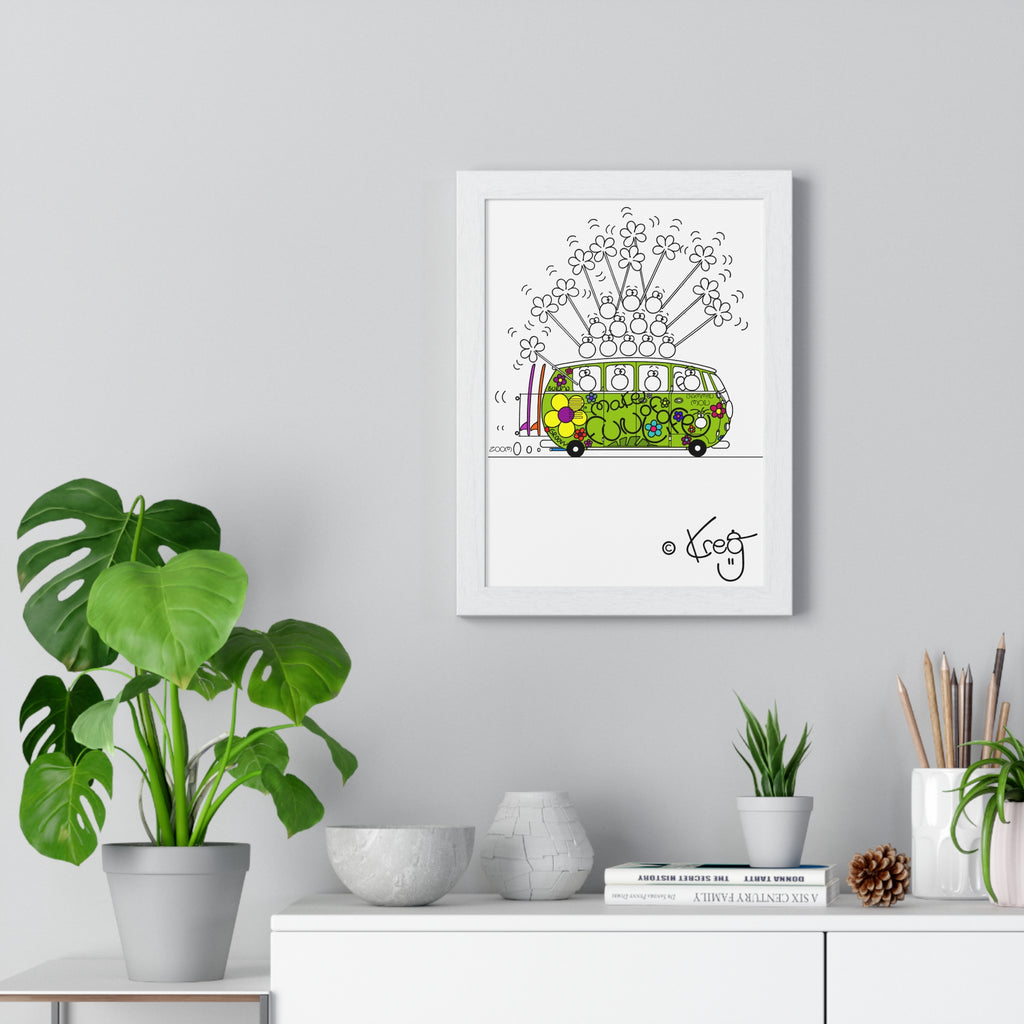 MAKE FUN OF LIFE,Premium Framed Vertical Poster