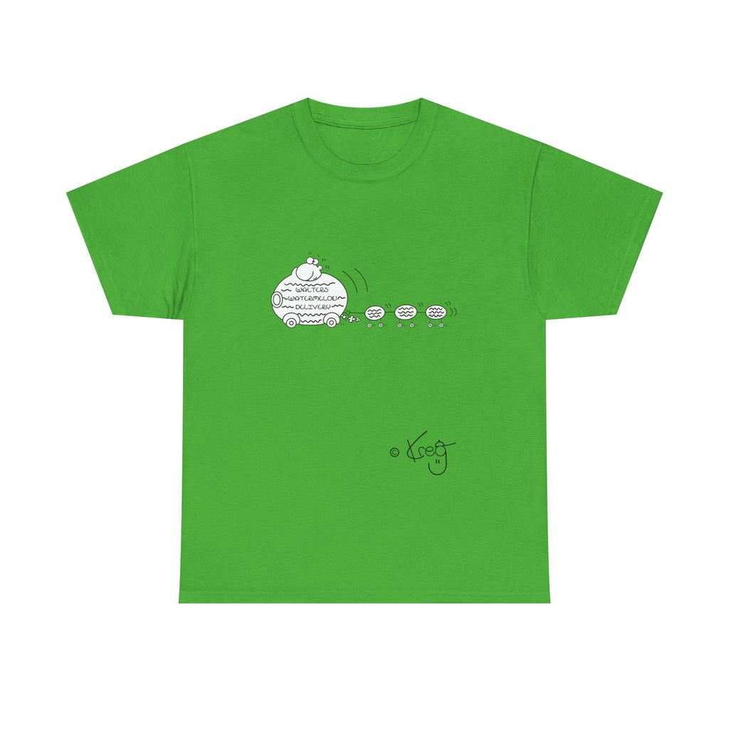 WALTER'S WATERMELON DELIVERY,Unisex Heavy Cotton Tee