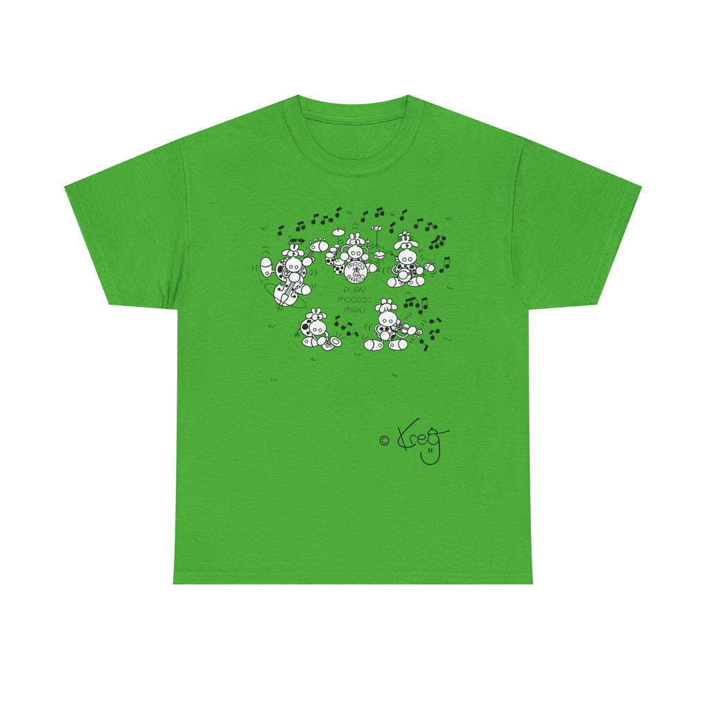 MOO'S BAND,Unisex Heavy Cotton Tee