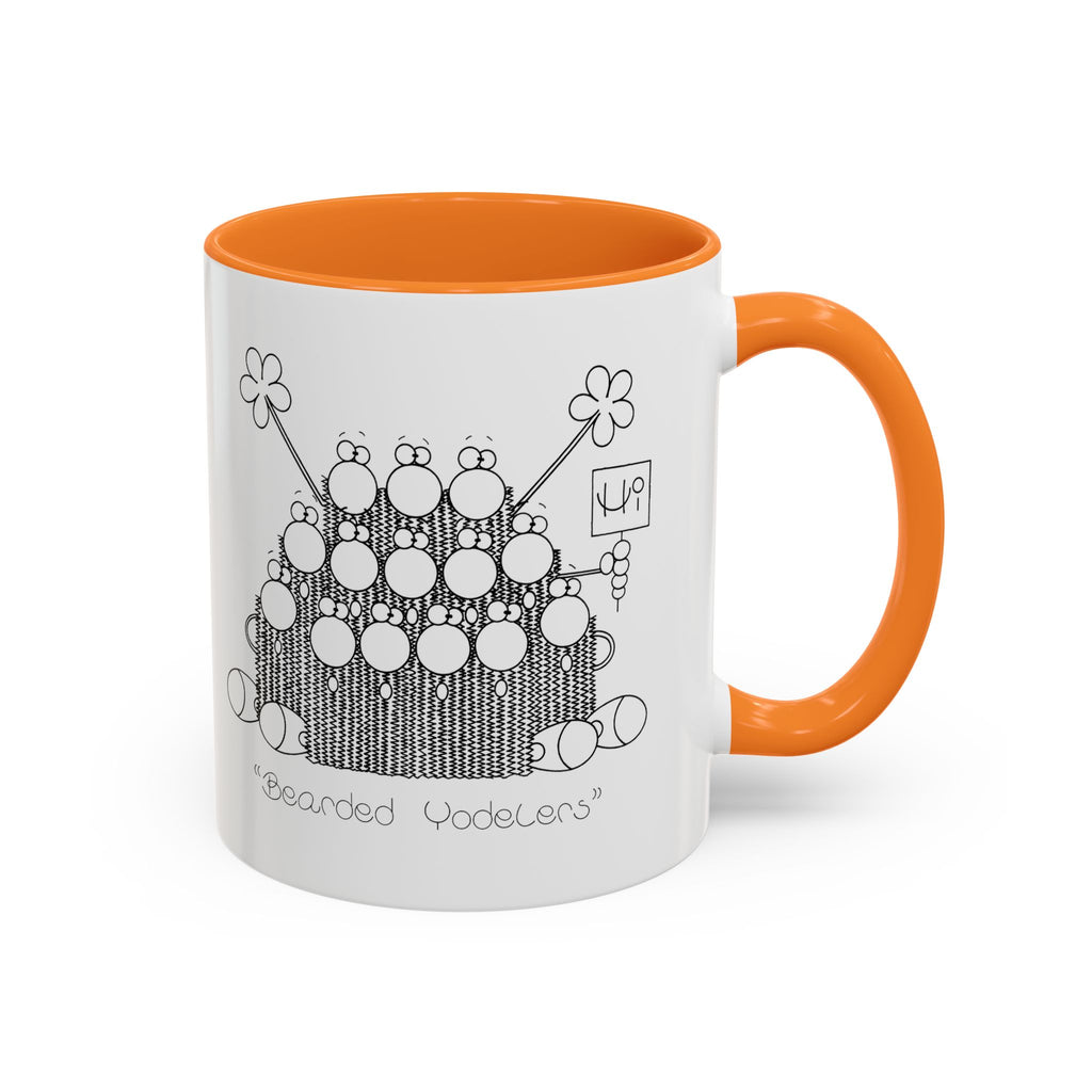 BEARDED YODELERS Colorful Mugs, 11oz 15oz