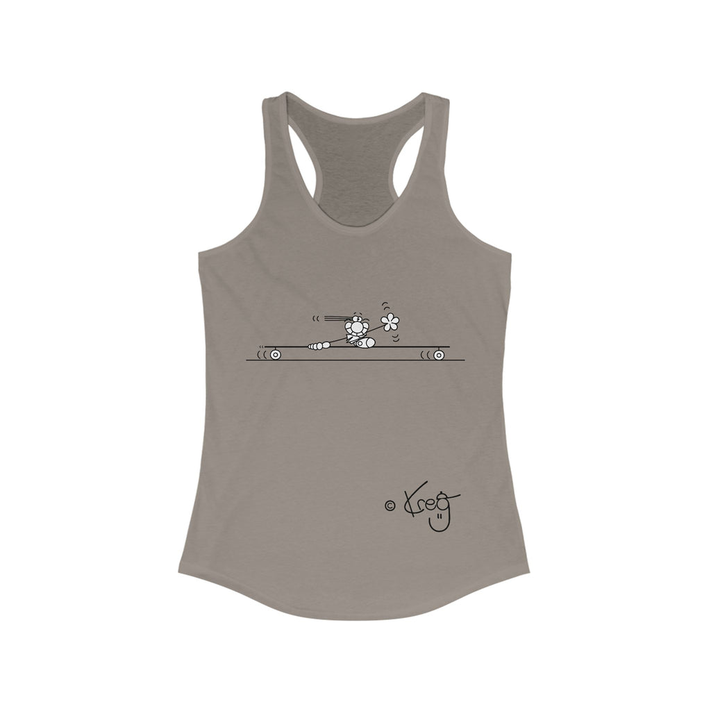 LONGBOARDER Women's Ideal Racerback Tank