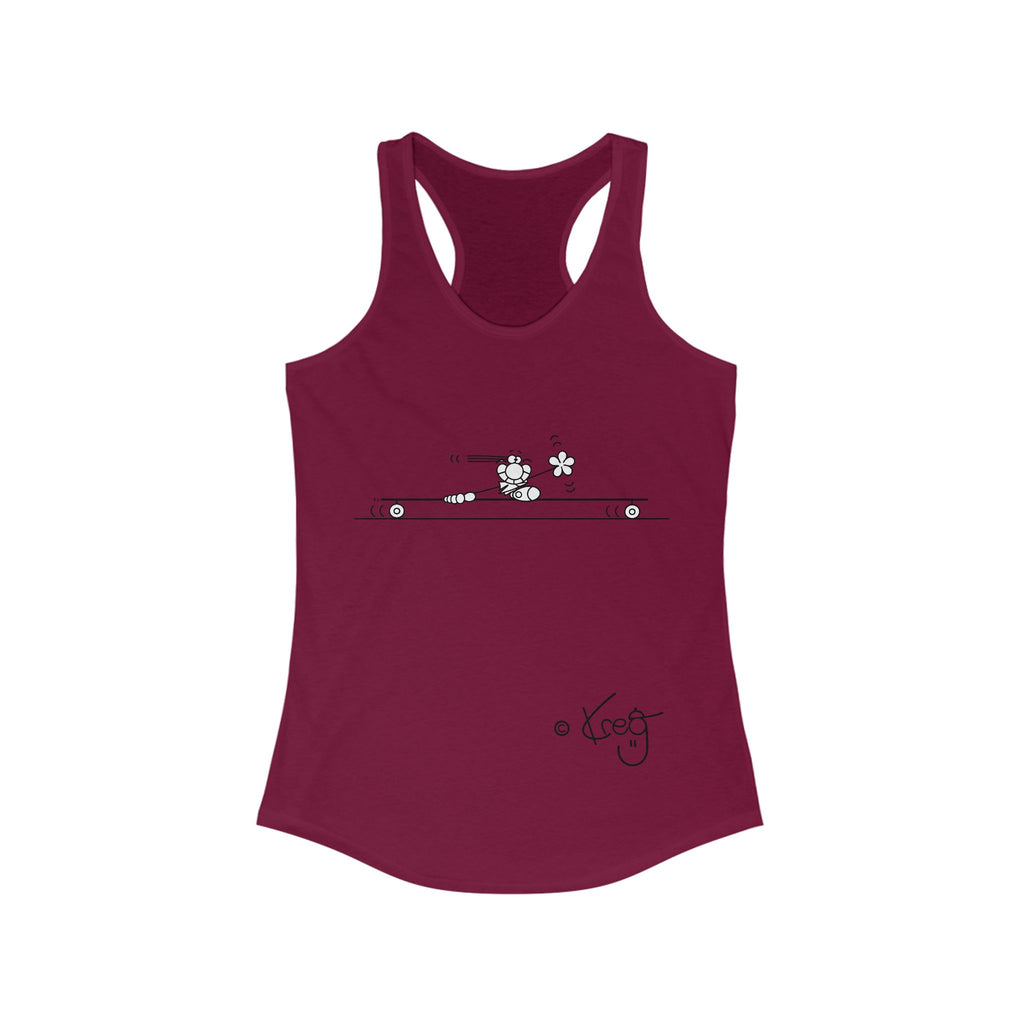 LONGBOARDER Women's Ideal Racerback Tank