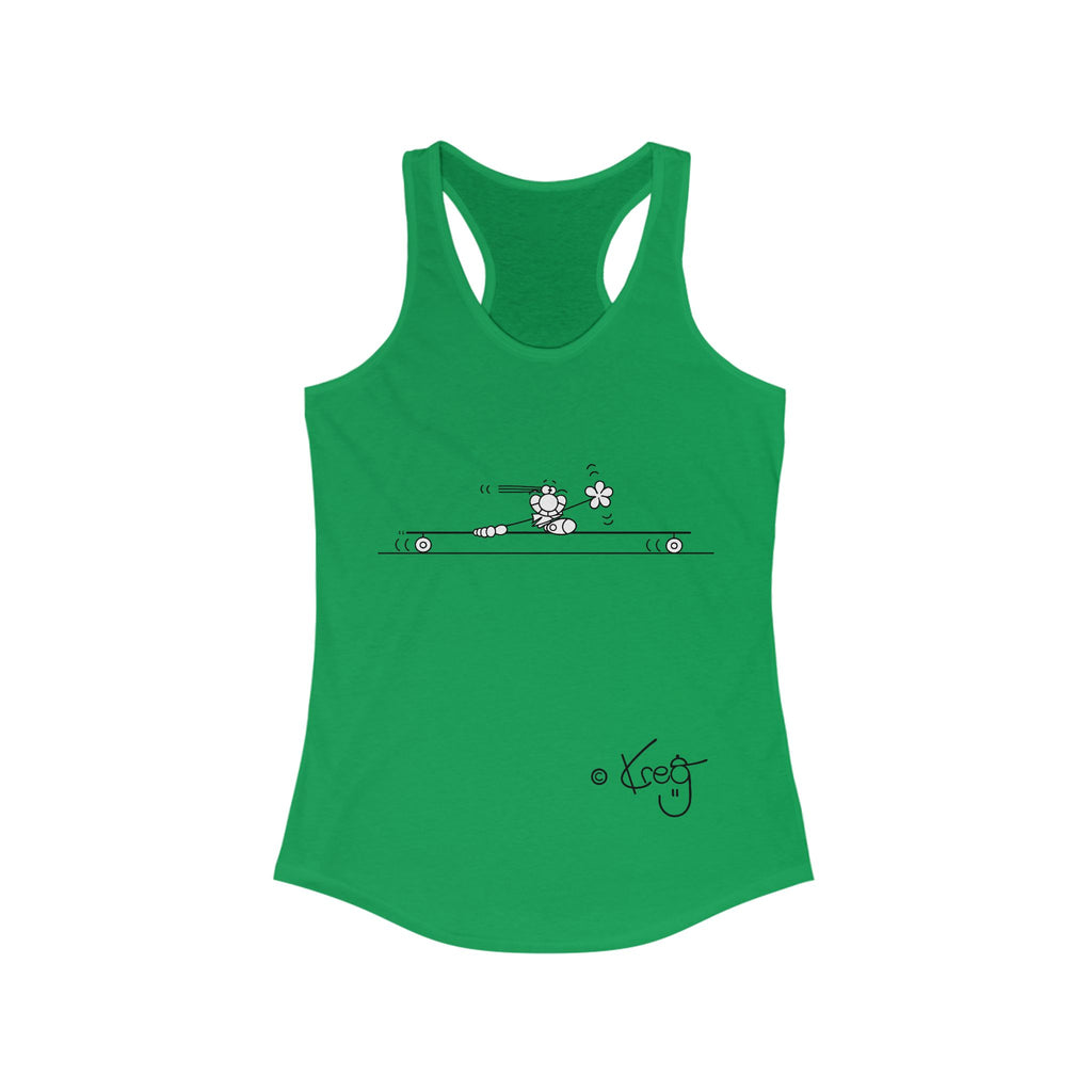 LONGBOARDER Women's Ideal Racerback Tank