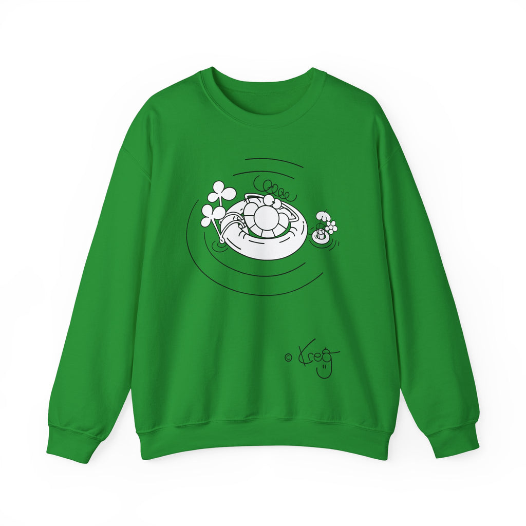 INNER TUBE DUDE,Unisex Heavy Blend™ Crewneck Sweatshirt