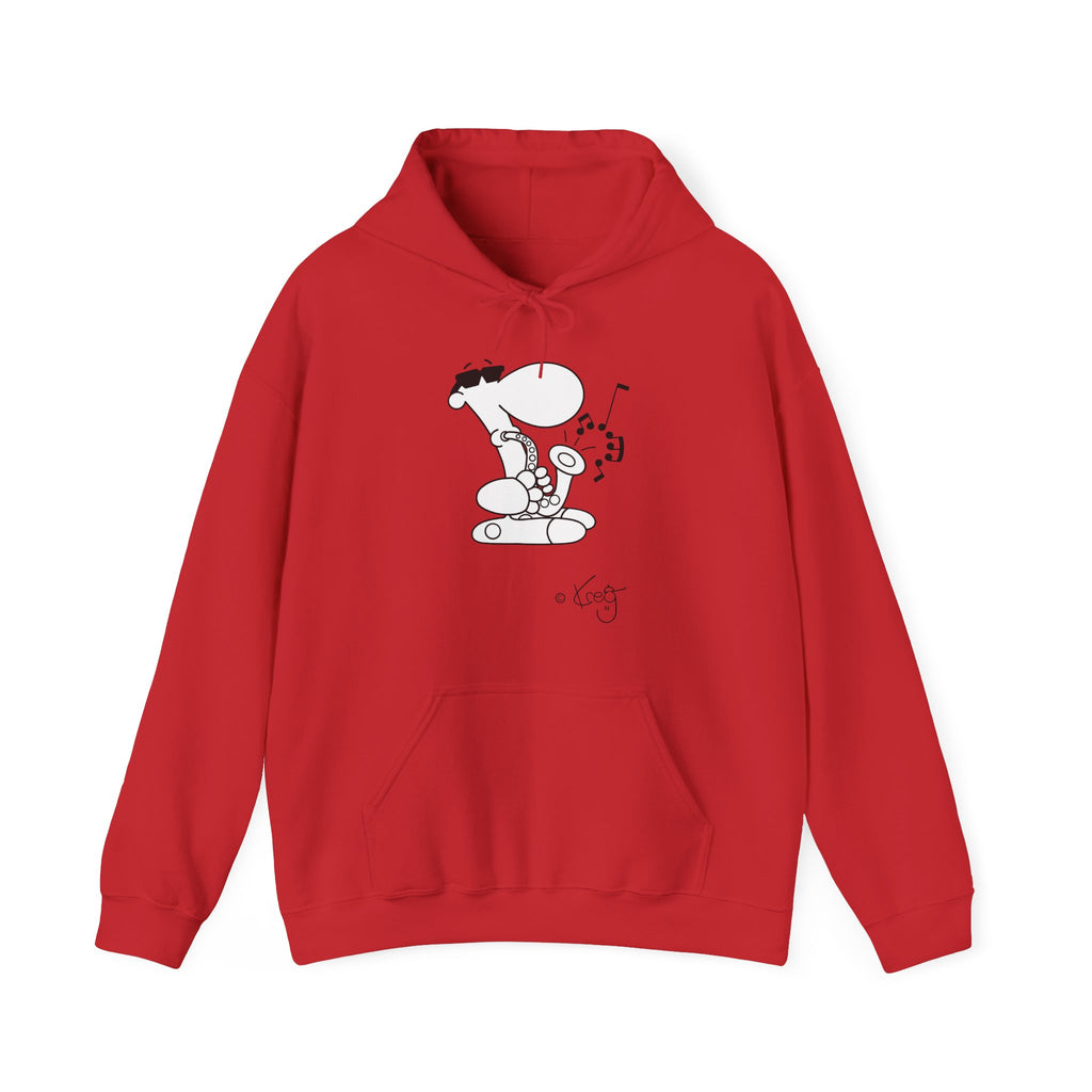 SAX DUDE,Unisex Heavy Blend™ Hooded Sweatshirt