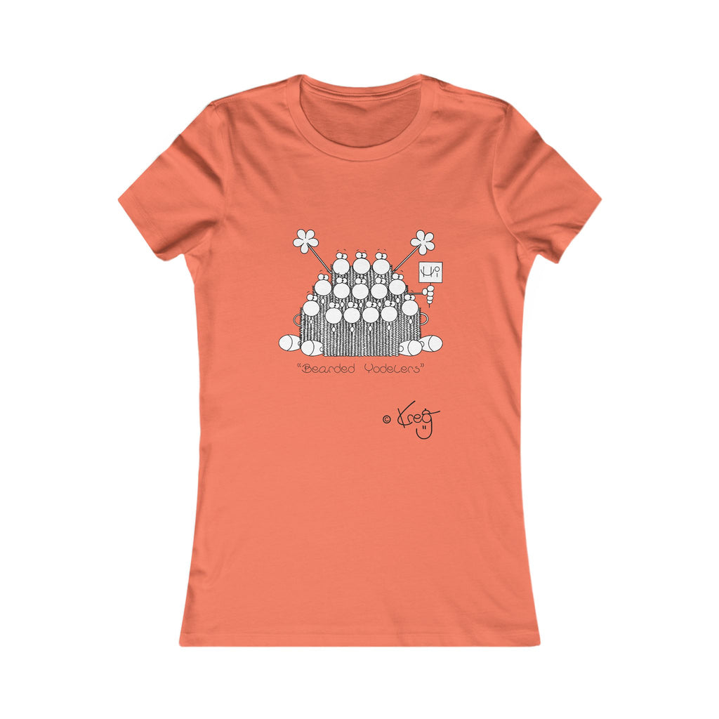BEARDED YODELERS,Women's Favorite Tee