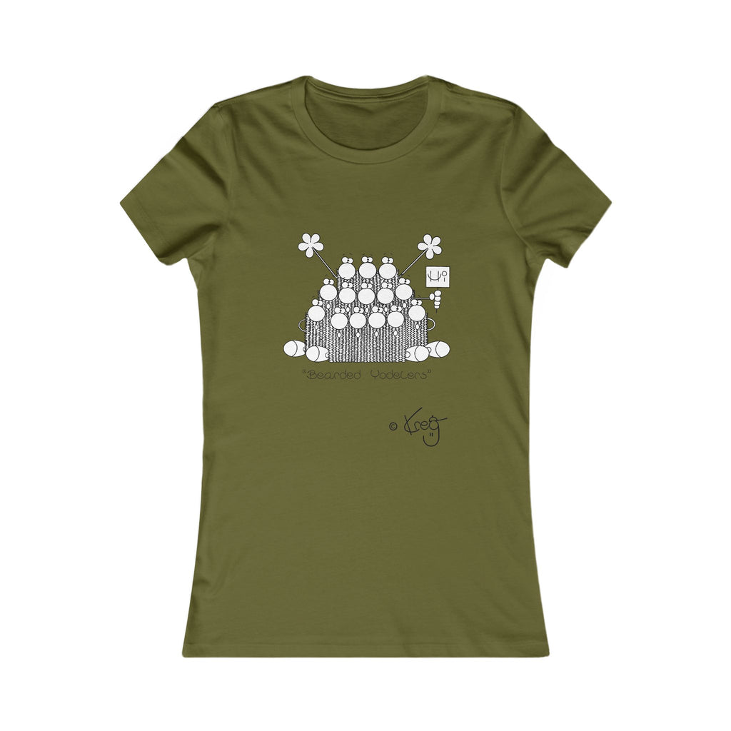 BEARDED YODELERS,Women's Favorite Tee
