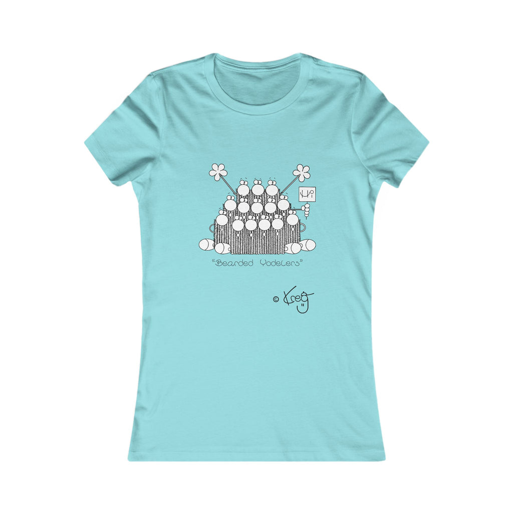 BEARDED YODELERS,Women's Favorite Tee