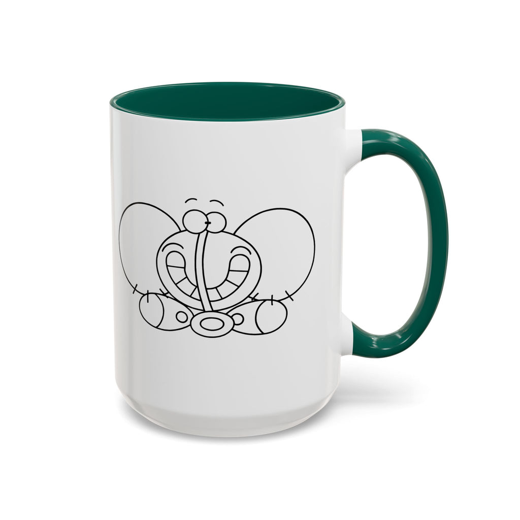 SMILE ELEPHANT Colorful Mugs, 11oz 15oz
