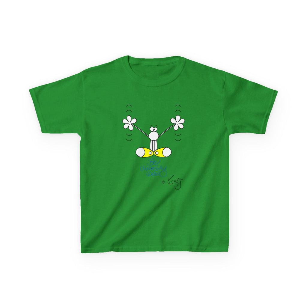 BE WONDERFULLY WEIRD,Kids Heavy Cotton™ Tee