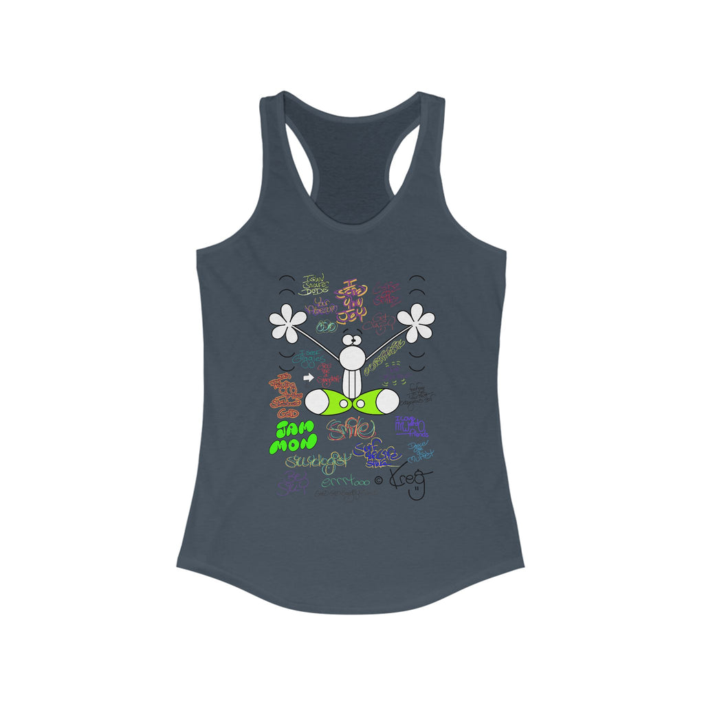 JOY GRAFFITI,Women's Ideal Racerback Tank