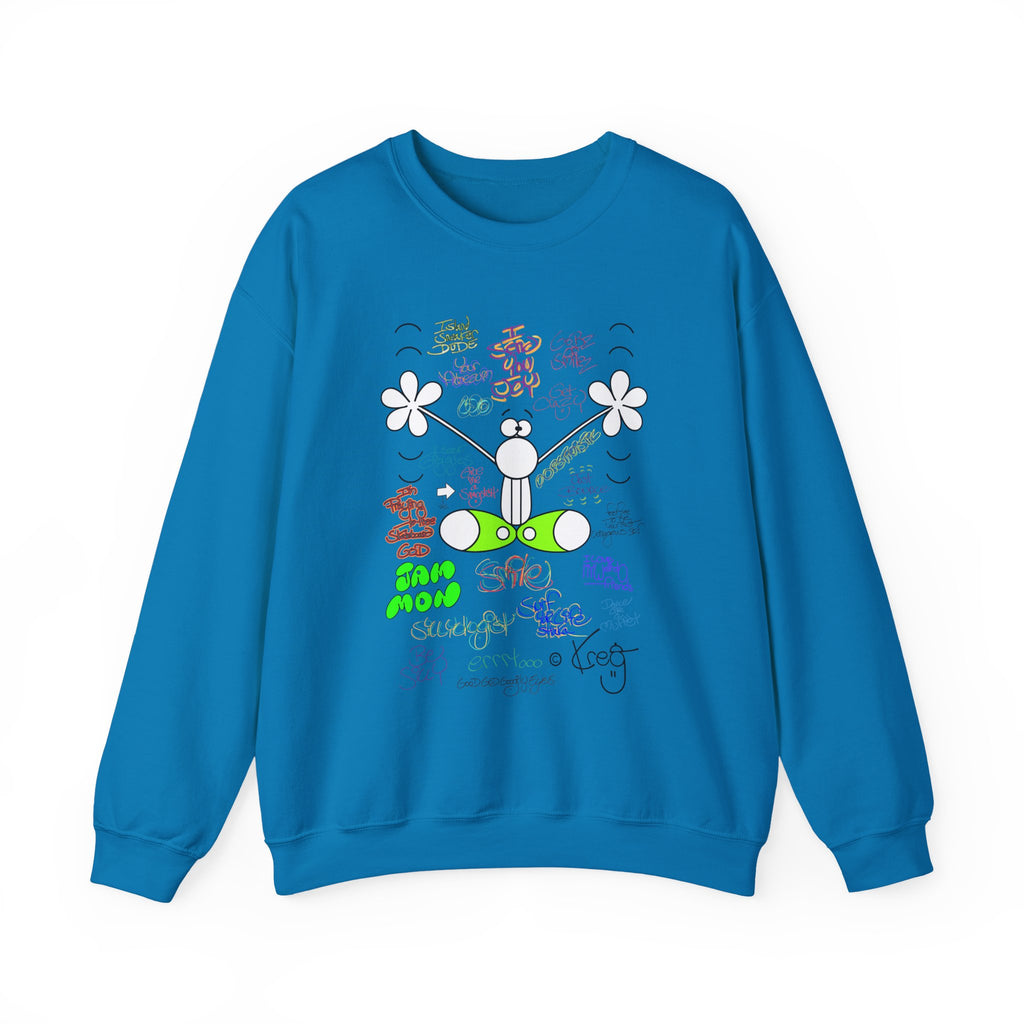 JOY GRAFFITI,Unisex Heavy Blend™ Crewneck Sweatshirt