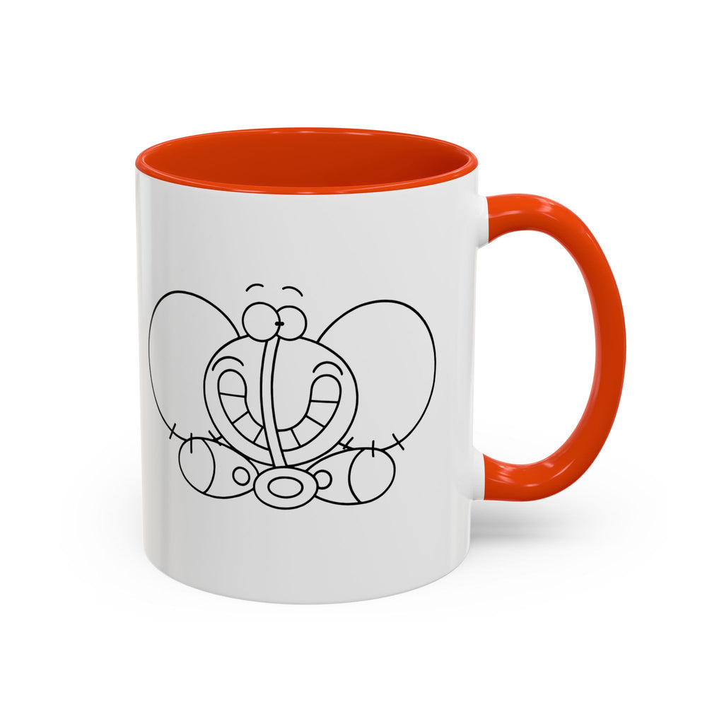 SMILE ELEPHANT Colorful Mugs, 11oz 15oz