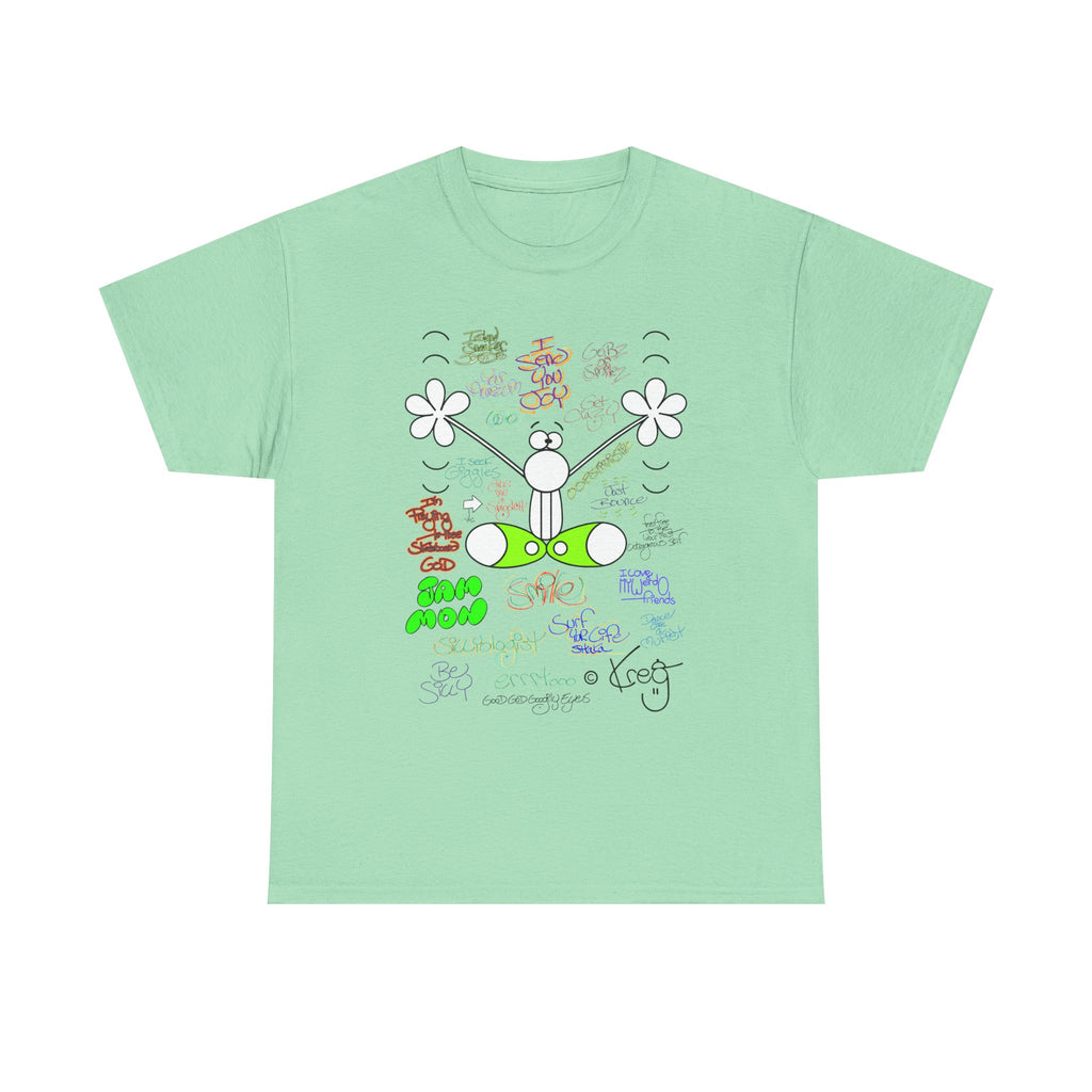 JOY GRAFFITI,Unisex Heavy Cotton Tee
