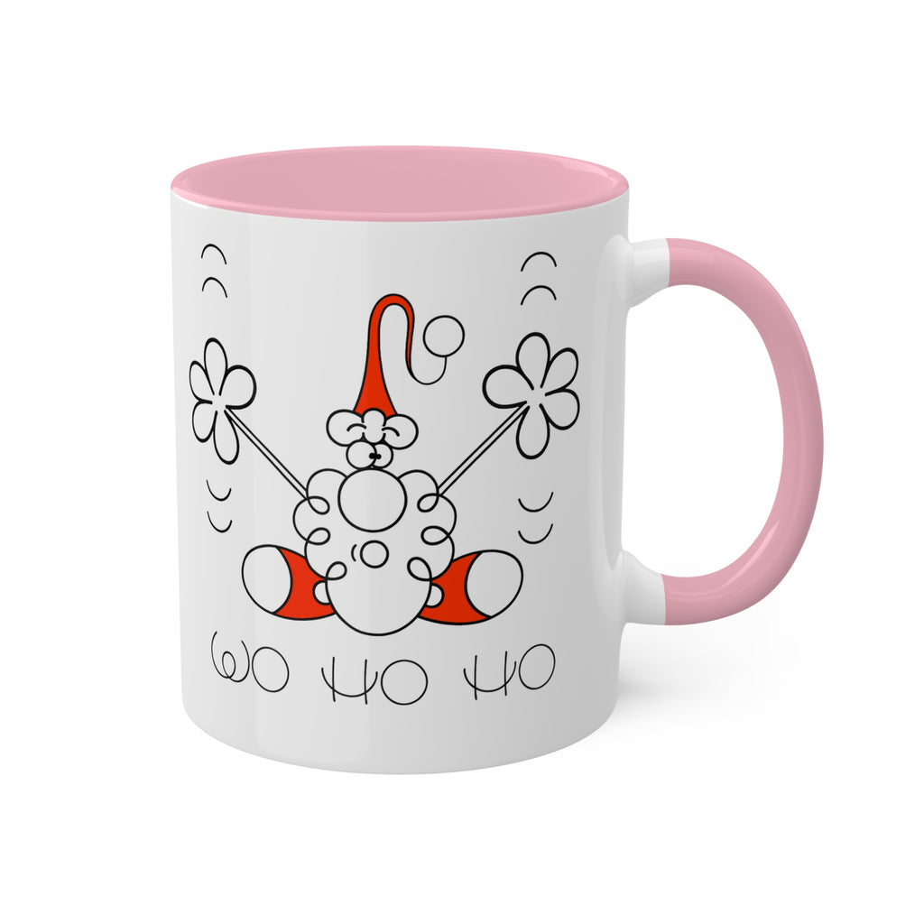 SANTA Colorful Mugs, 11oz