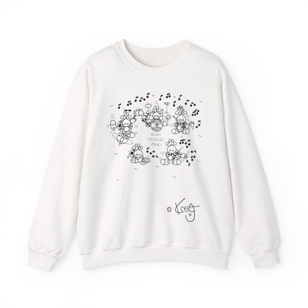 MOO'S BAND,Unisex Heavy Blend™ Crewneck Sweatshirt