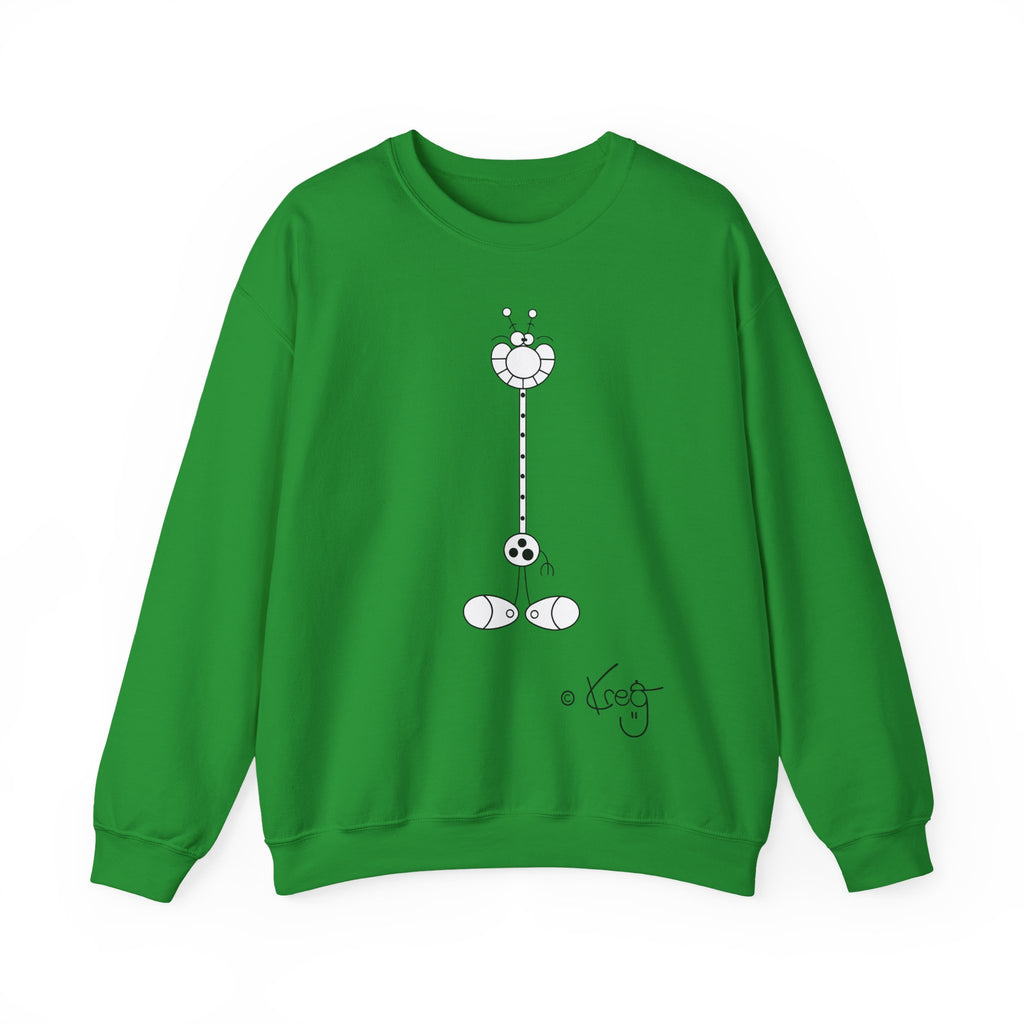 LAUGH GIRAFFE,Unisex Heavy Blend™ Crewneck Sweatshirt