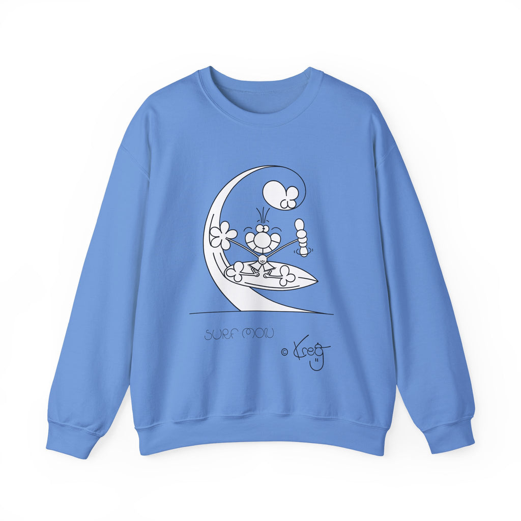 SHAKA SURFER,Unisex Heavy Blend™ Crewneck Sweatshirt