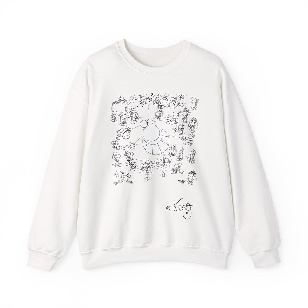 STREET ART PERFORMANCE,Unisex Heavy Blend™ Crewneck Sweatshirt