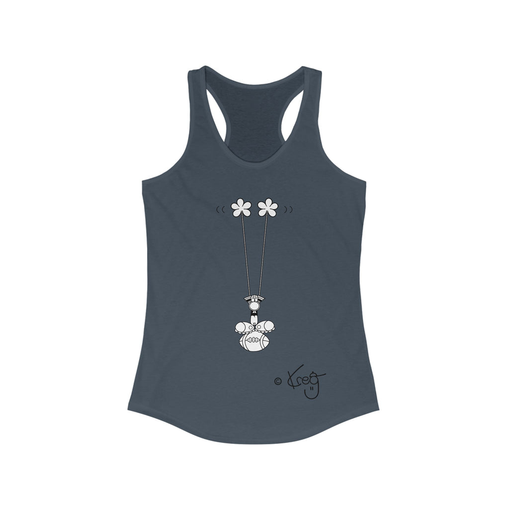 TOUCHDOWN,Women's Ideal Racerback Tank