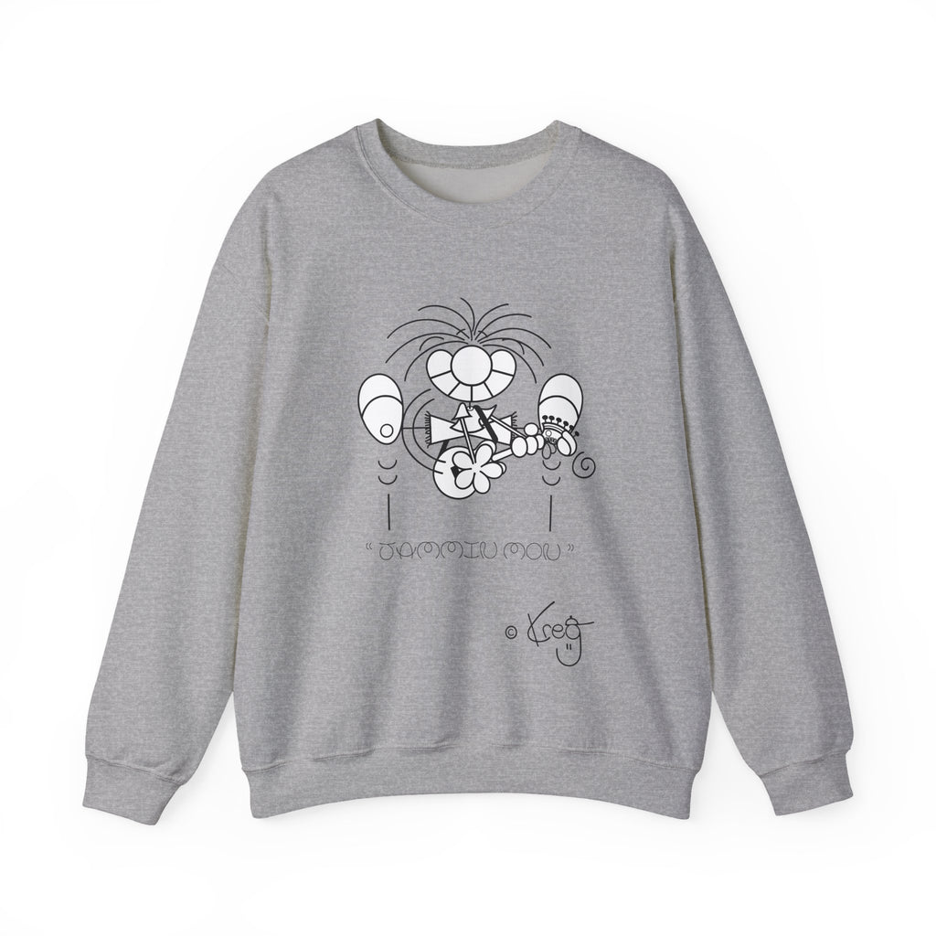 GUITAR MON JAMMIN,Unisex Heavy Blend™ Crewneck Sweatshirt