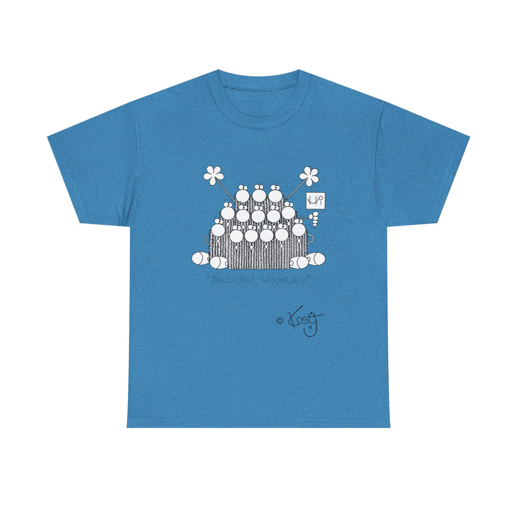 BEARDED YODELERS,Unisex Heavy Cotton Tee
