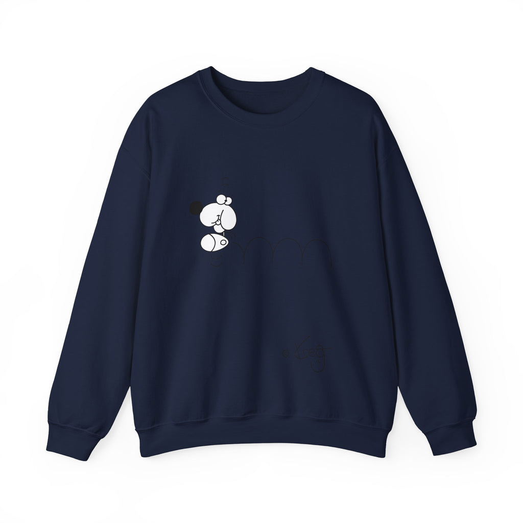 BOUNCING DOGGY,Unisex Heavy Blend™ Crewneck Sweatshirt