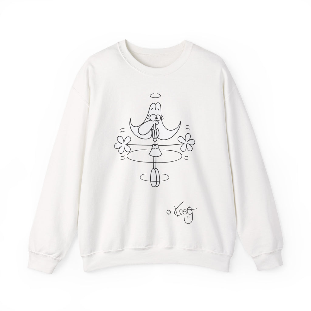 HAPPY DANCER,Unisex Heavy Blend™ Crewneck Sweatshirt
