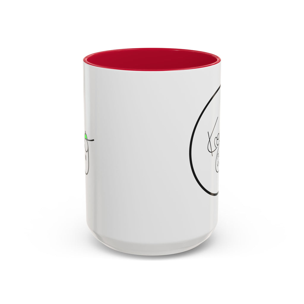 KREG MON ART LOGO Colorful Mugs, 11oz 15 oz