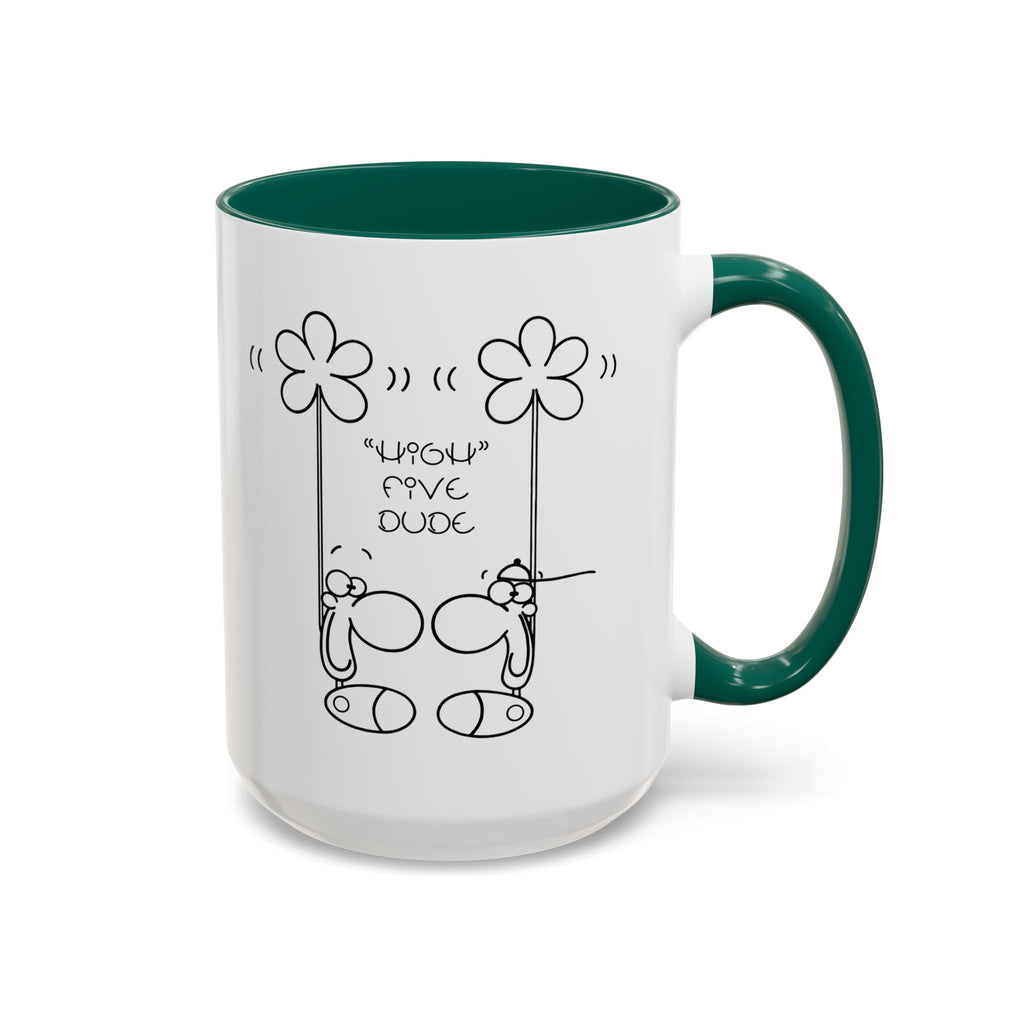HIGH FIVE Colorful Mugs, 11oz 15oz