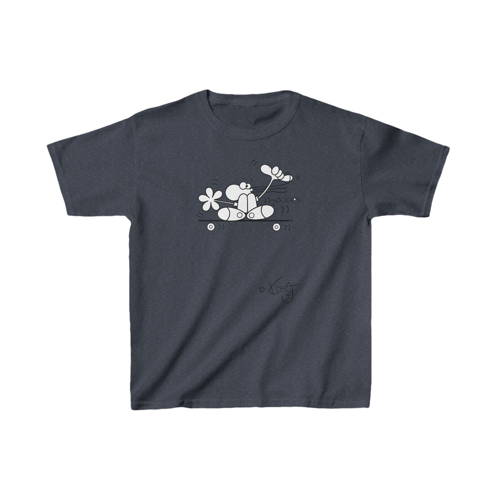 SKATEBOARDER DUDE,Kids Heavy Cotton™ Tee