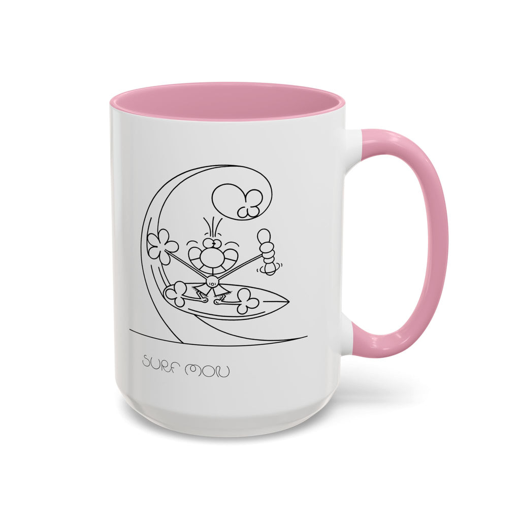 SHAKA SURFER Colorful Mugs, 11oz 15oz