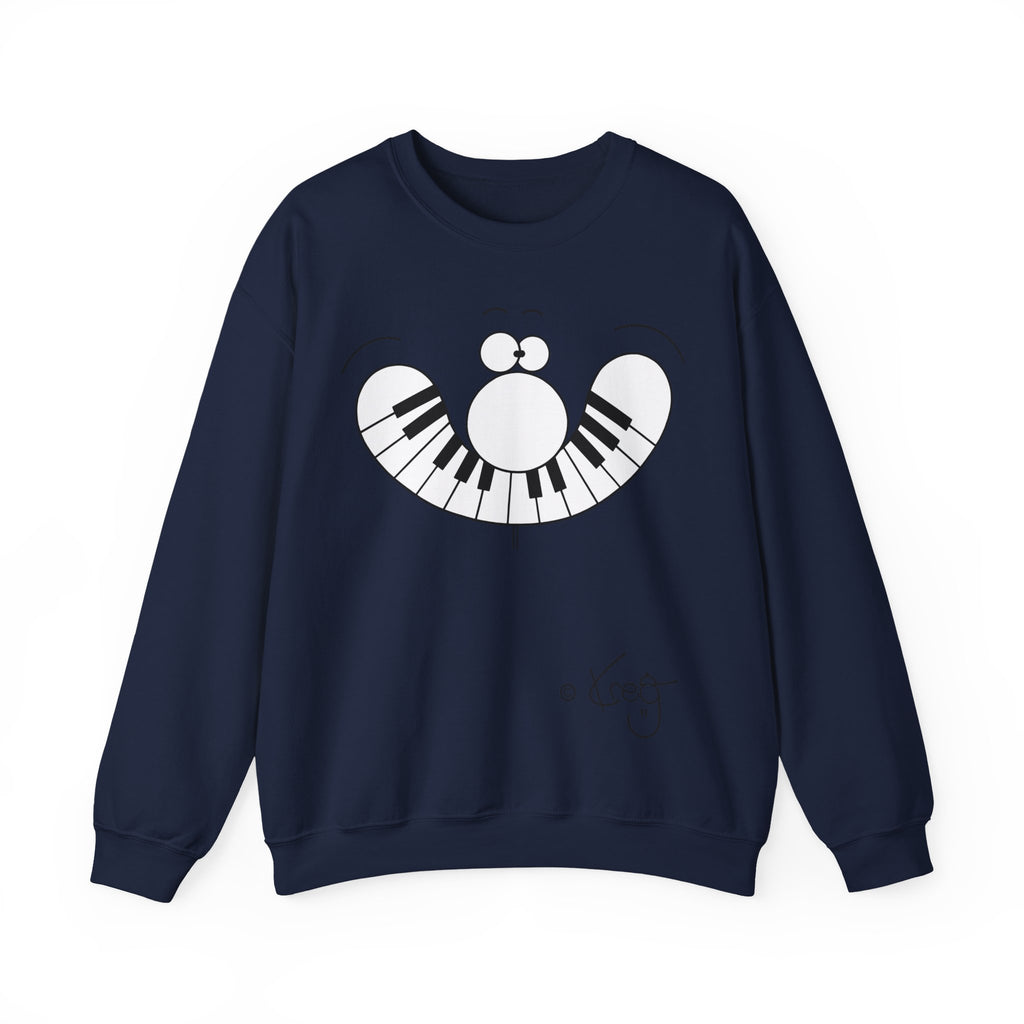 SMILE PIANO,Unisex Heavy Blend™ Crewneck Sweatshirt