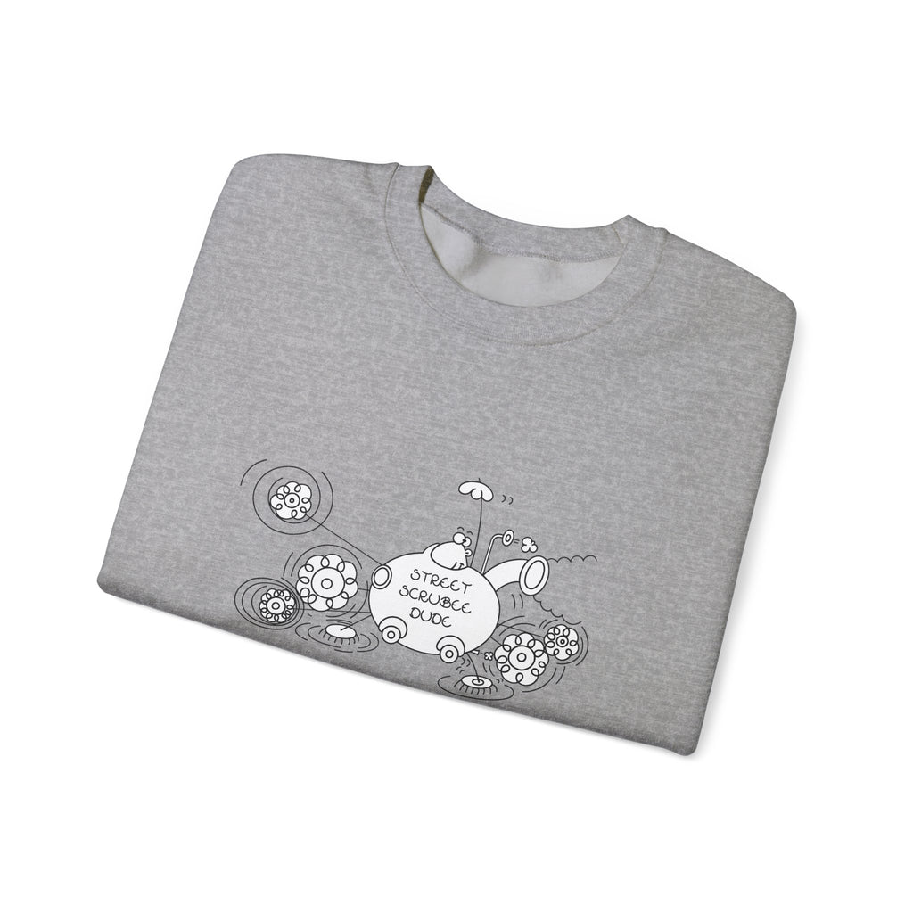 STREET SCRUBEE DUDE,Unisex Heavy Blend™ Crewneck Sweatshirt