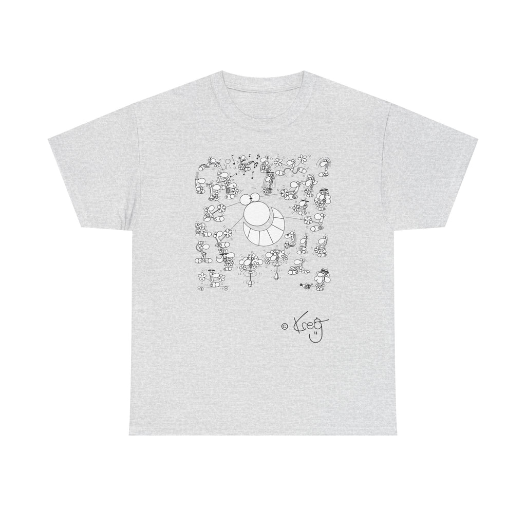 STREET ART PERFORMANCE,Unisex Heavy Cotton Tee