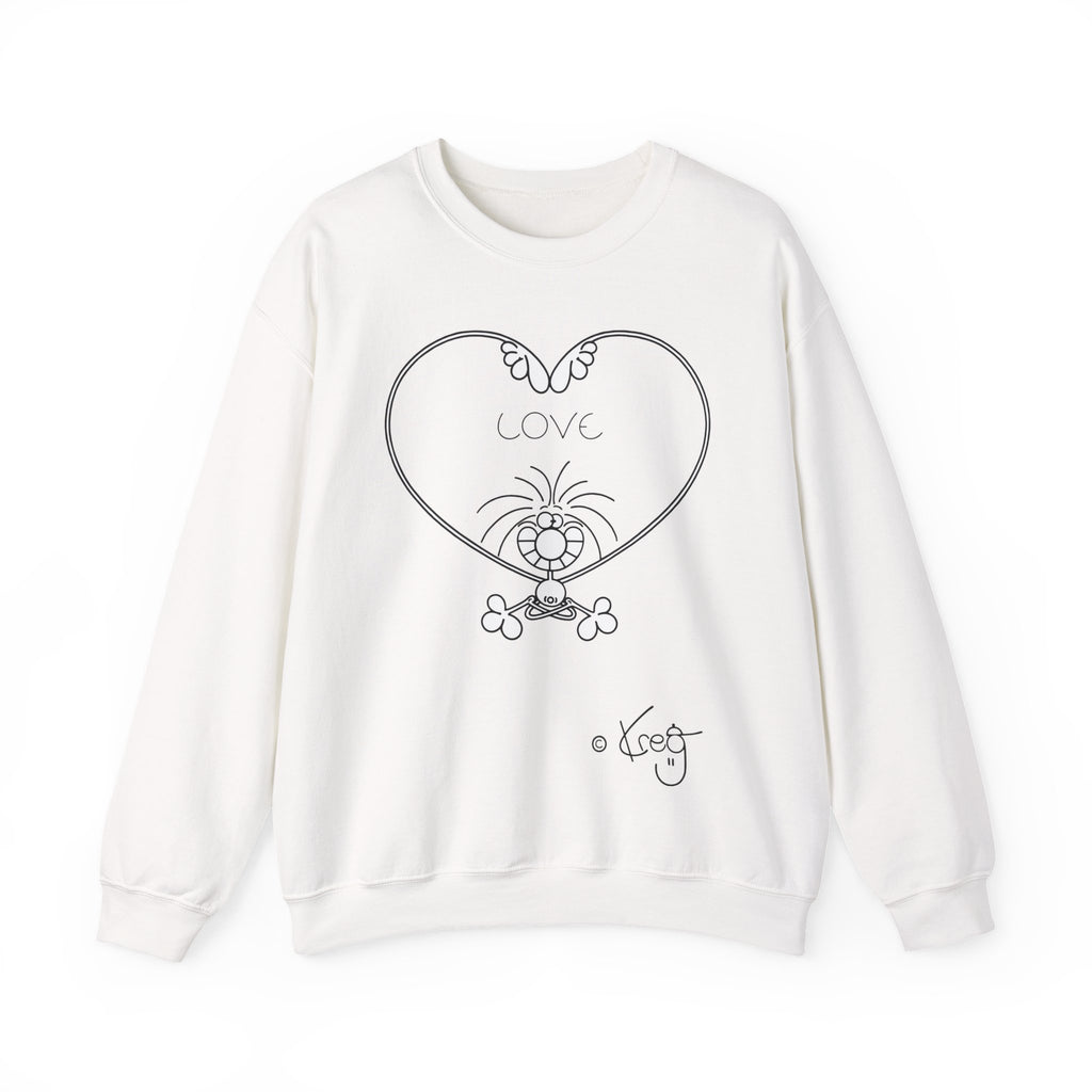 LOV YOGA,Unisex Heavy Blend™ Crewneck Sweatshirt