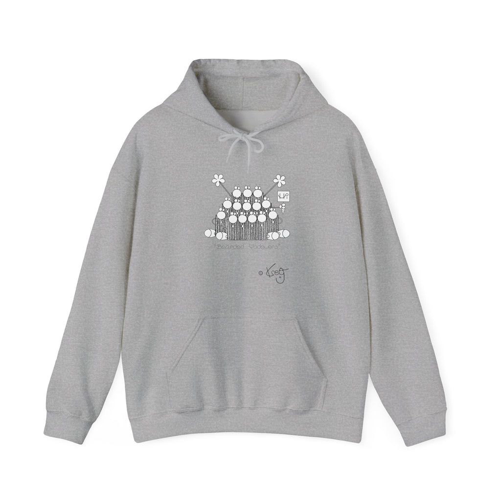 BEARDED YODELERS,Unisex Heavy Blend™ Hooded Sweatshirt